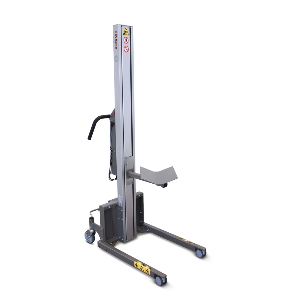 Hebelift HOVMAND mit Dorn + V-Block, Hubbereich 160-2.160 mm, TK 60 kg