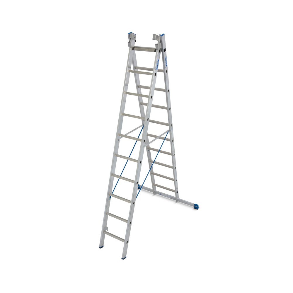 KRAUSE® Vielzweckleiter, 3-teilig, Gesamtlänge 6,90 m