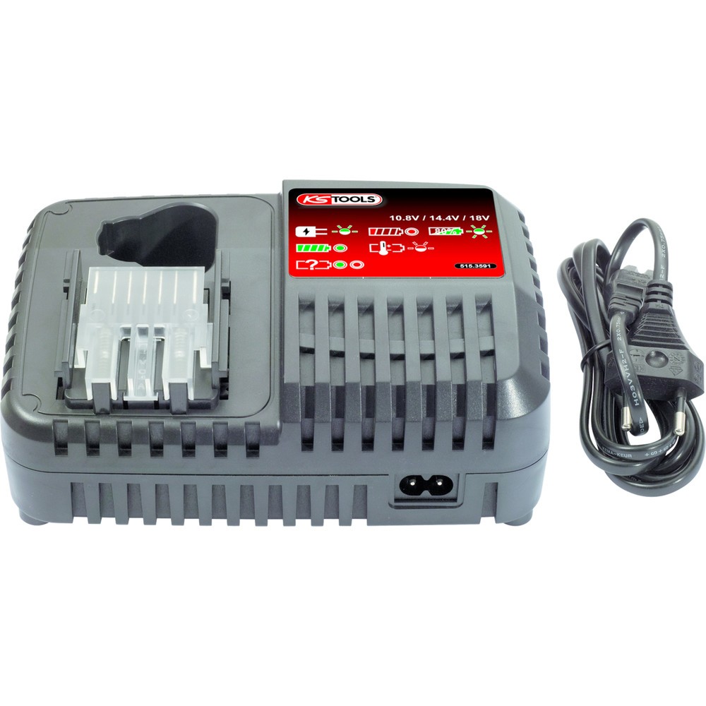 KS TOOLS Universal-Schnell-Ladegerät, für 18V