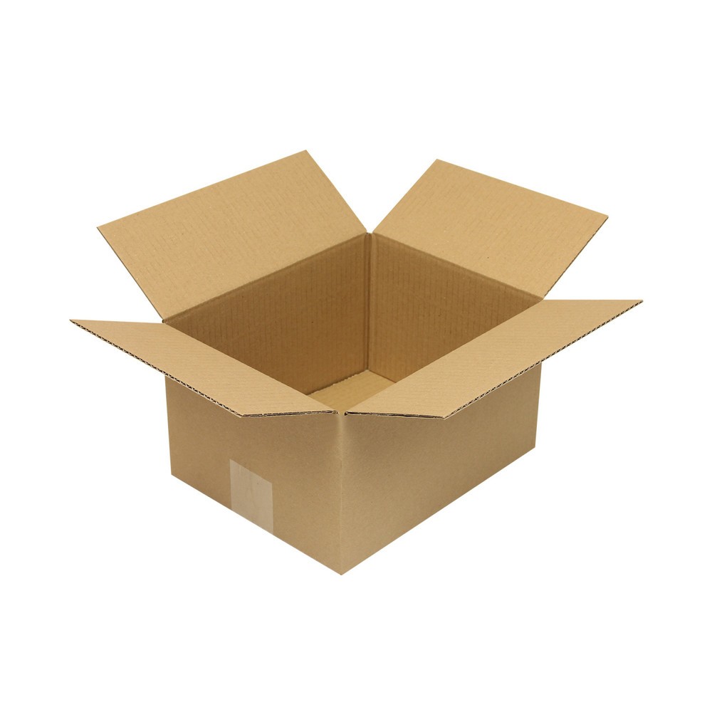 Wellpapp-Faltkarton, 1-wellig, Innenmaß HxBxT 140 x 250 x 200 mm, Qualität 1.20 B