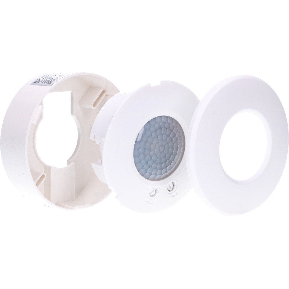Produktabbildung Nr. 6: 2-in-1 Decke Bewegungsmelder - PIR 360° IP20 Ø73mm - weiß