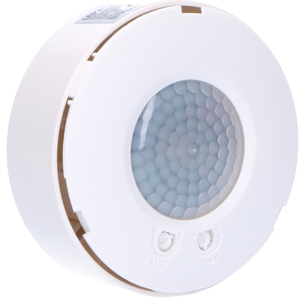 Produktabbildung Nr. 8: 2-in-1 Decke Bewegungsmelder - PIR 360° IP20 Ø73mm - weiß
