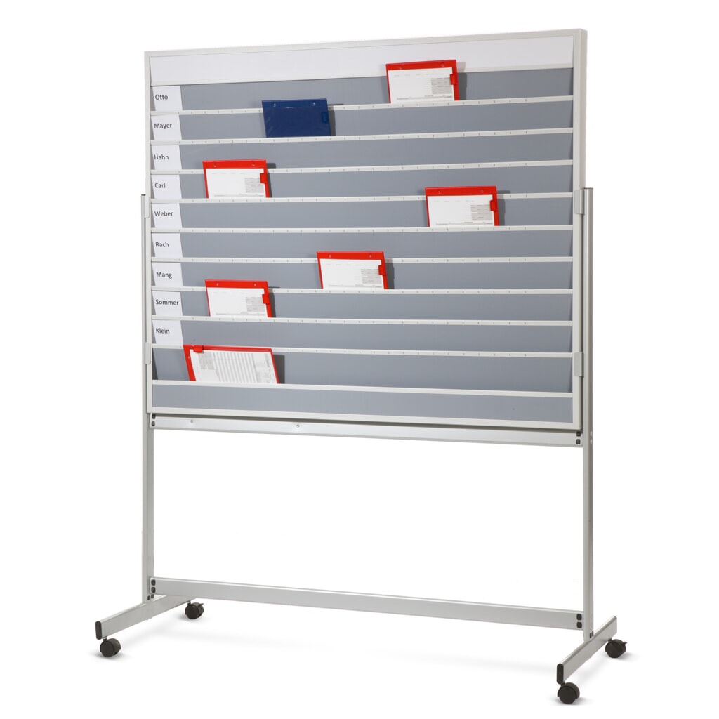Produktabbildung: 2-in-1 Werkstattplaner MOBIL, Planer und Whiteboard