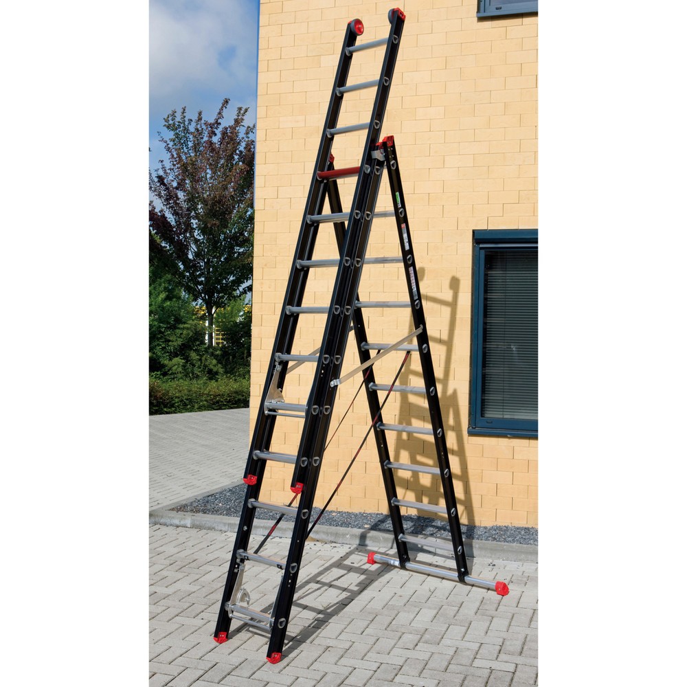 Produktabbildung: 3-teilige Reformleiter Mounter (coating), 3 x 10 Stufen