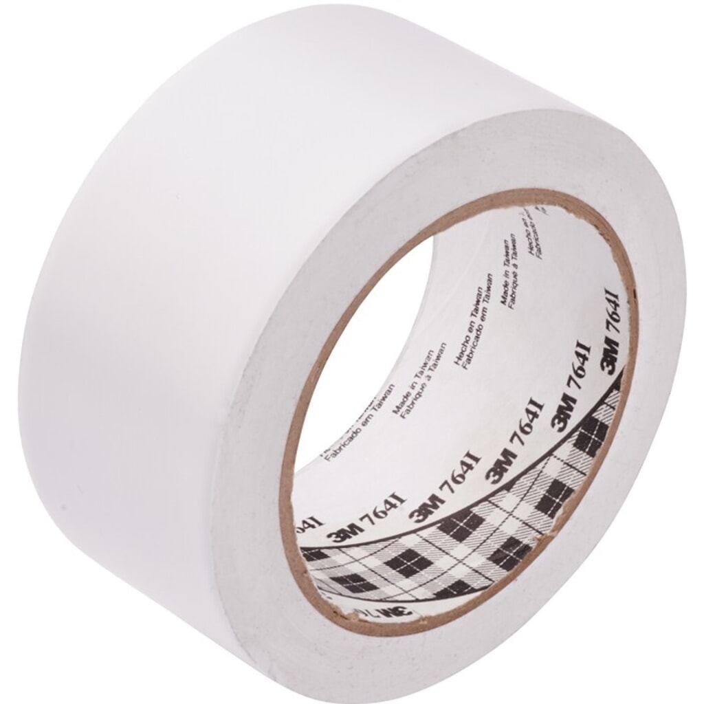 3M™ Allzweck-Weich-PVC-Klebeband 764i, PVC, weiß Produktabbildung: 3M™ Allzweck-Weich-PVC-Klebeband 764i, PVC, weiß