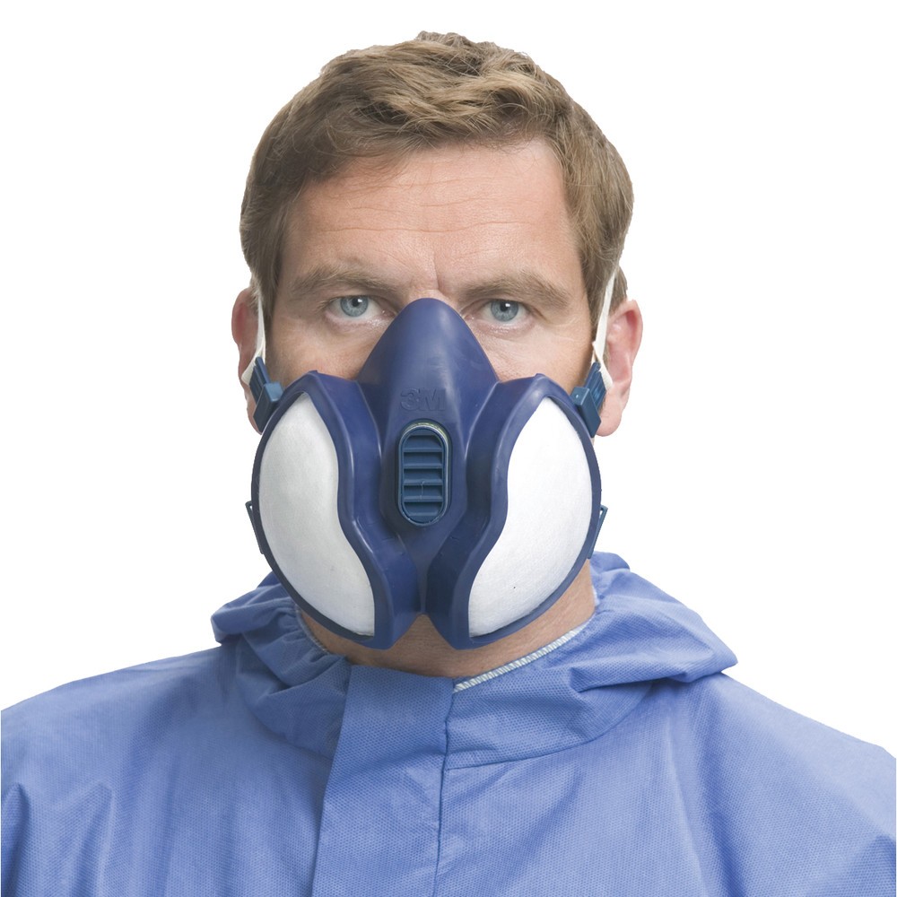 N° de l'image du produit 2 : 3M™ Demi-masque spécial gaz et vapeurs, modèle 4251