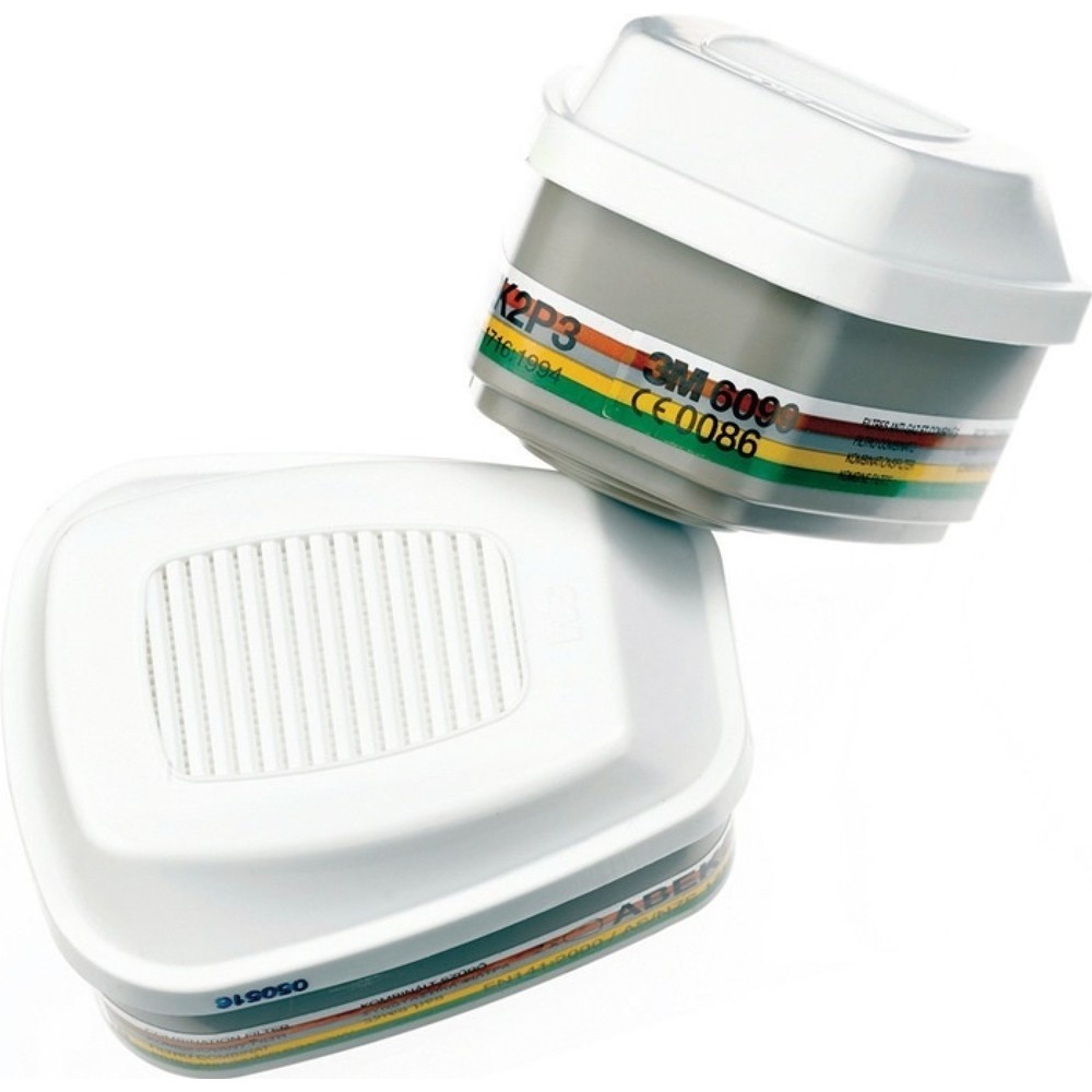 Produktabbildung: 3M™ Gas- u.Kombifilter 6099 A2 B2 E2 K2 Hg