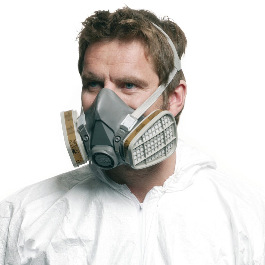 3M™ Gase- und Dämpfe-Halbmaske, Serie 6000 Produktabbildung: 3M™ Gase- und Dämpfe-Halbmaske, Serie 6000