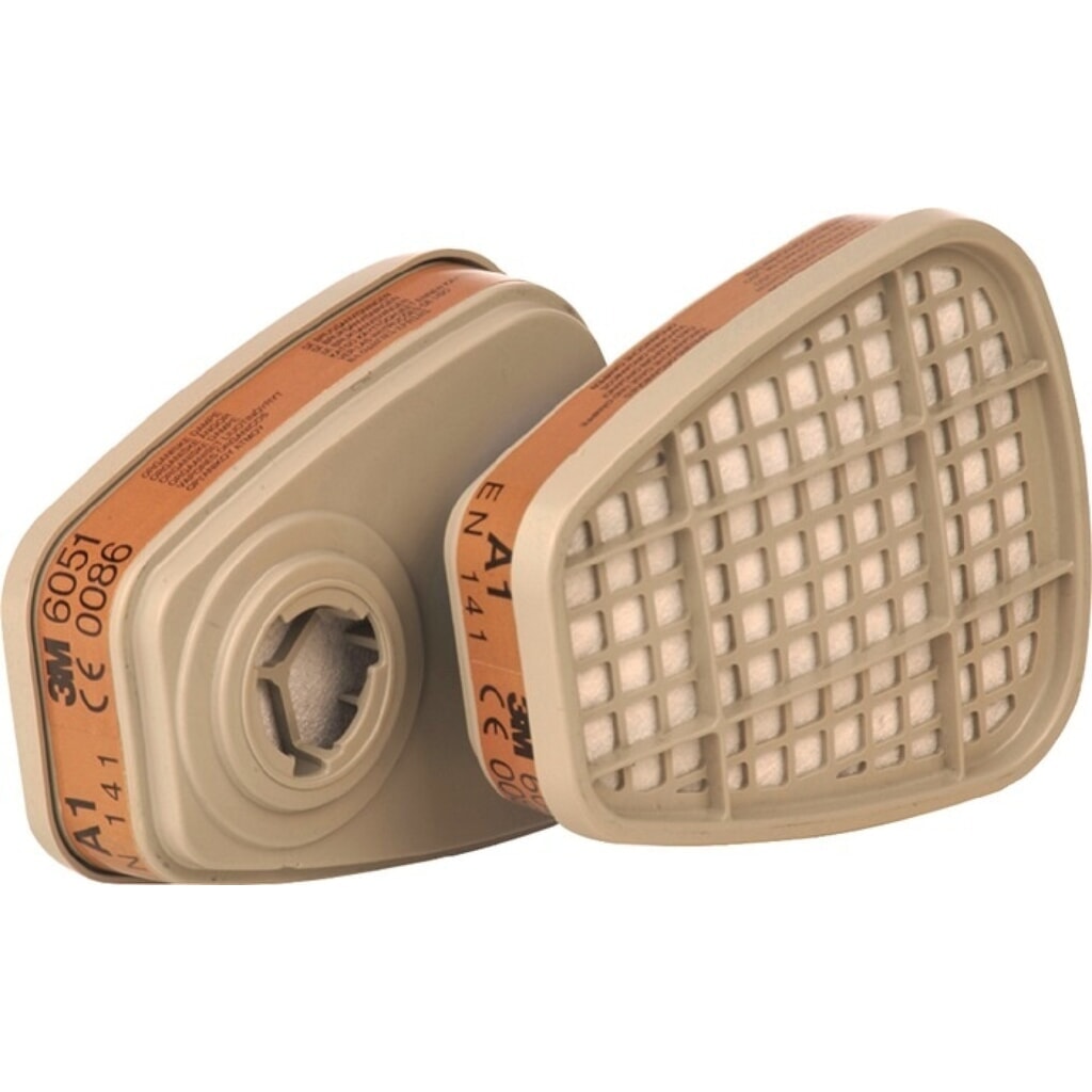 3M™ Gasfilter 6051 EN143:2000 A1 f.Ser.6000 Produktabbildung: 3M™ Gasfilter 6051 EN143:2000 A1 f.Ser.6000