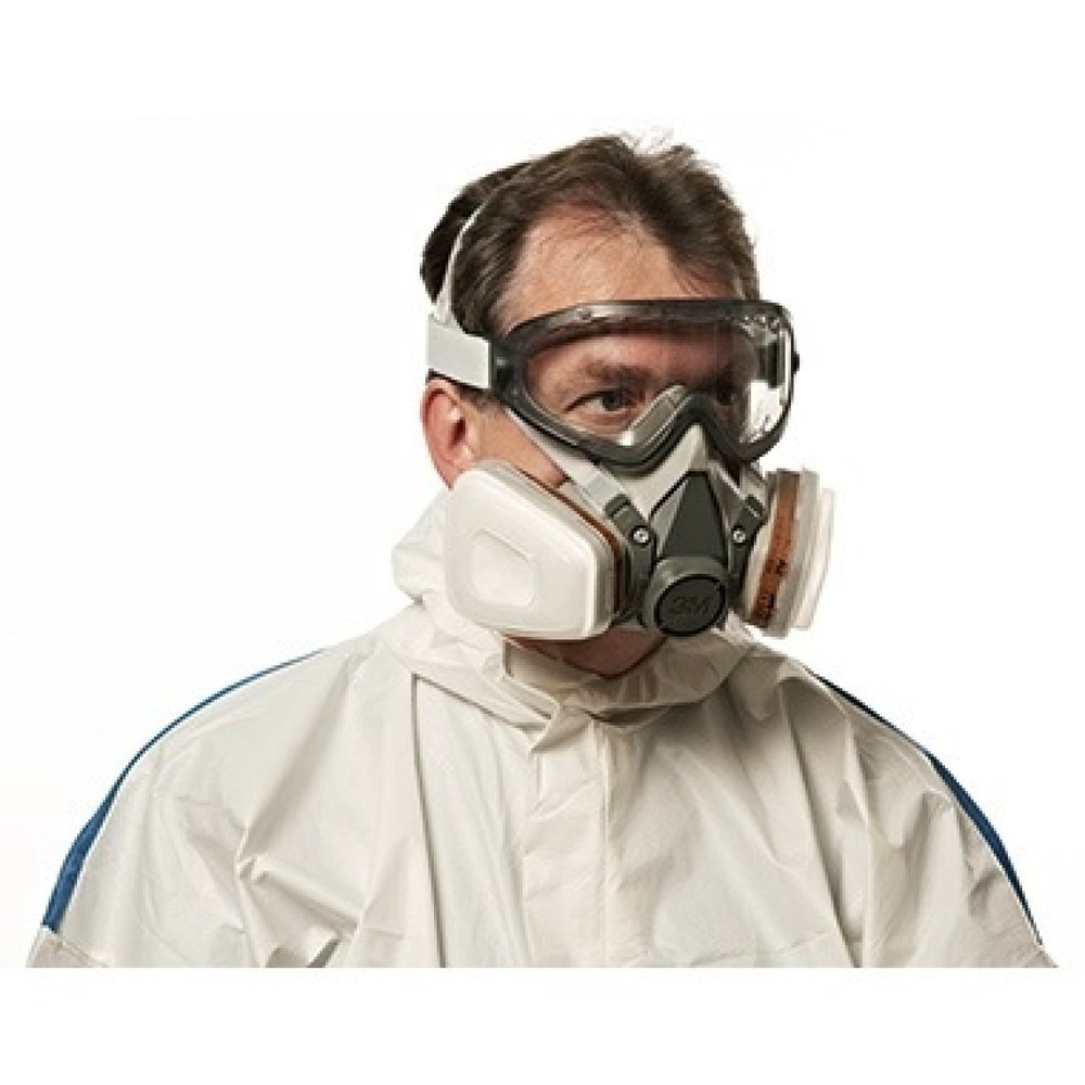 Produktabbildung Nr. 3: 3M™ Halbmaske 6002C Mehrweg inkl. Wechselfilter grau