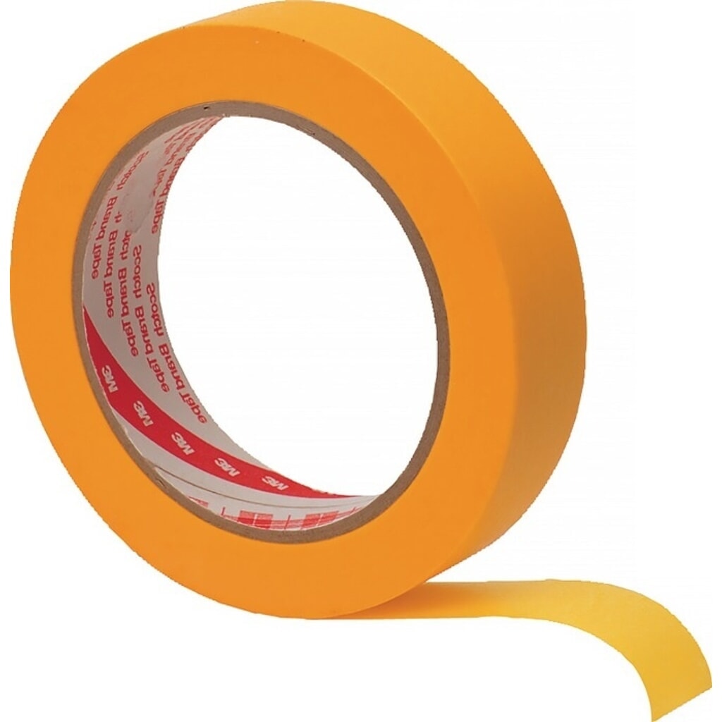 3M™ Malerabdeckband Scotch® Super PT244, goldfarben, glatt, Rolle, Länge 50 m Breite 30 mm Produktabbildung: 3M™ Malerabdeckband Scotch® Super PT244, goldfarben, glatt, Rolle, Länge 50 m Breite 30 mm