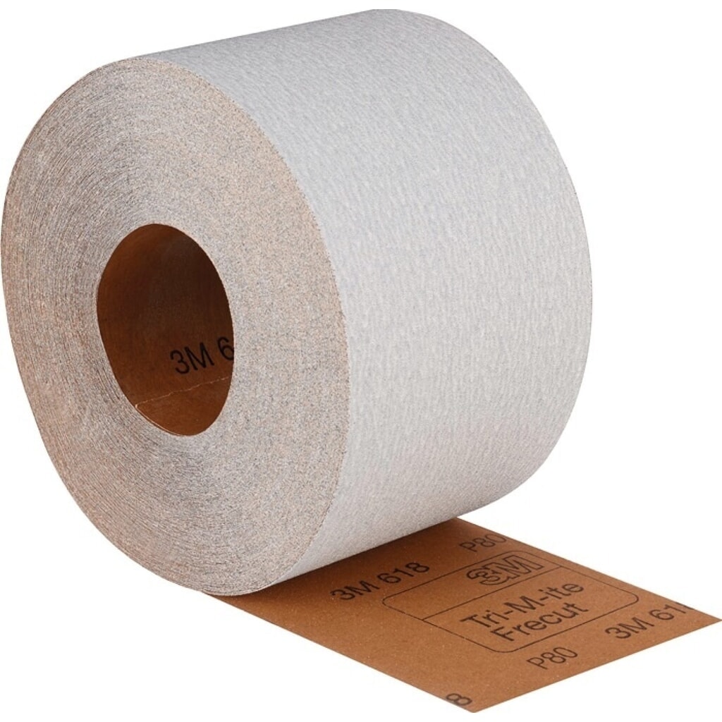 Produktabbildung: 3M™ Schleifpapierrolle 618, 115 mm Körnung 320, für Lack/Metall