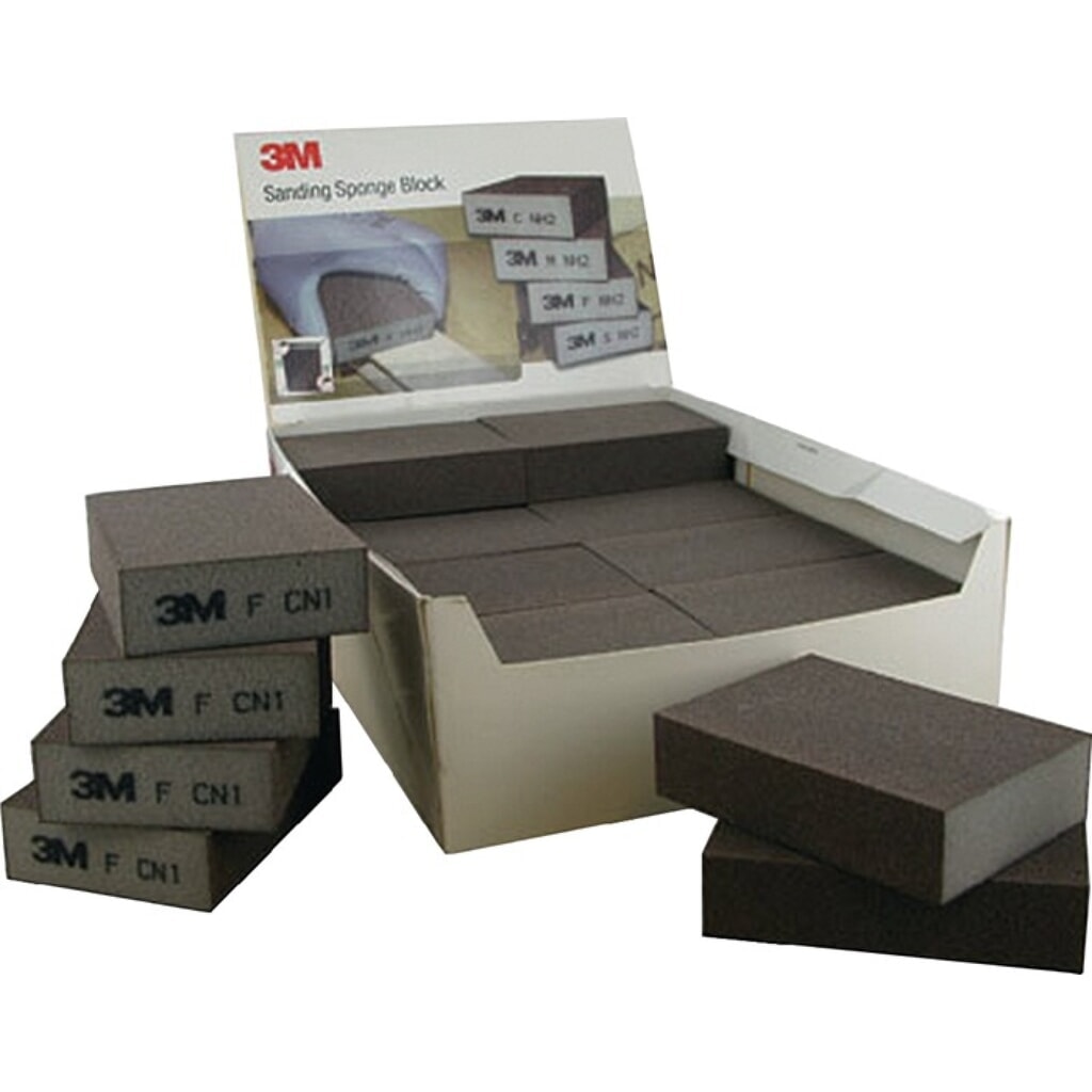 3M™ Schleifschwamm HI-FL L100xB68mm fine soft/vierseitig besch Produktabbildung: 3M™ Schleifschwamm HI-FL L100xB68mm fine soft/vierseitig besch