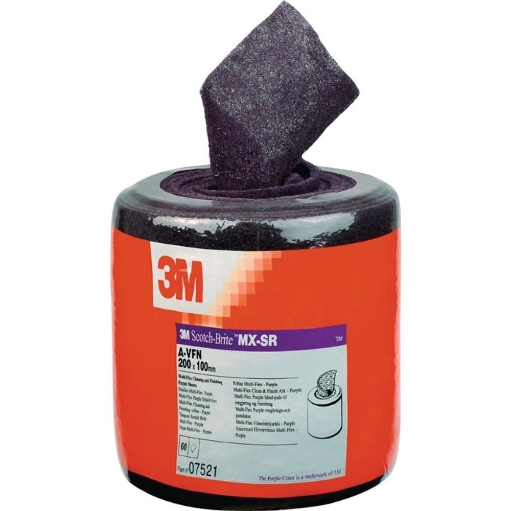 Produktabbildung: 3M™ Schleifvliesrolle MX-SR, Länge 6 m Breite 100 mm, very fine
