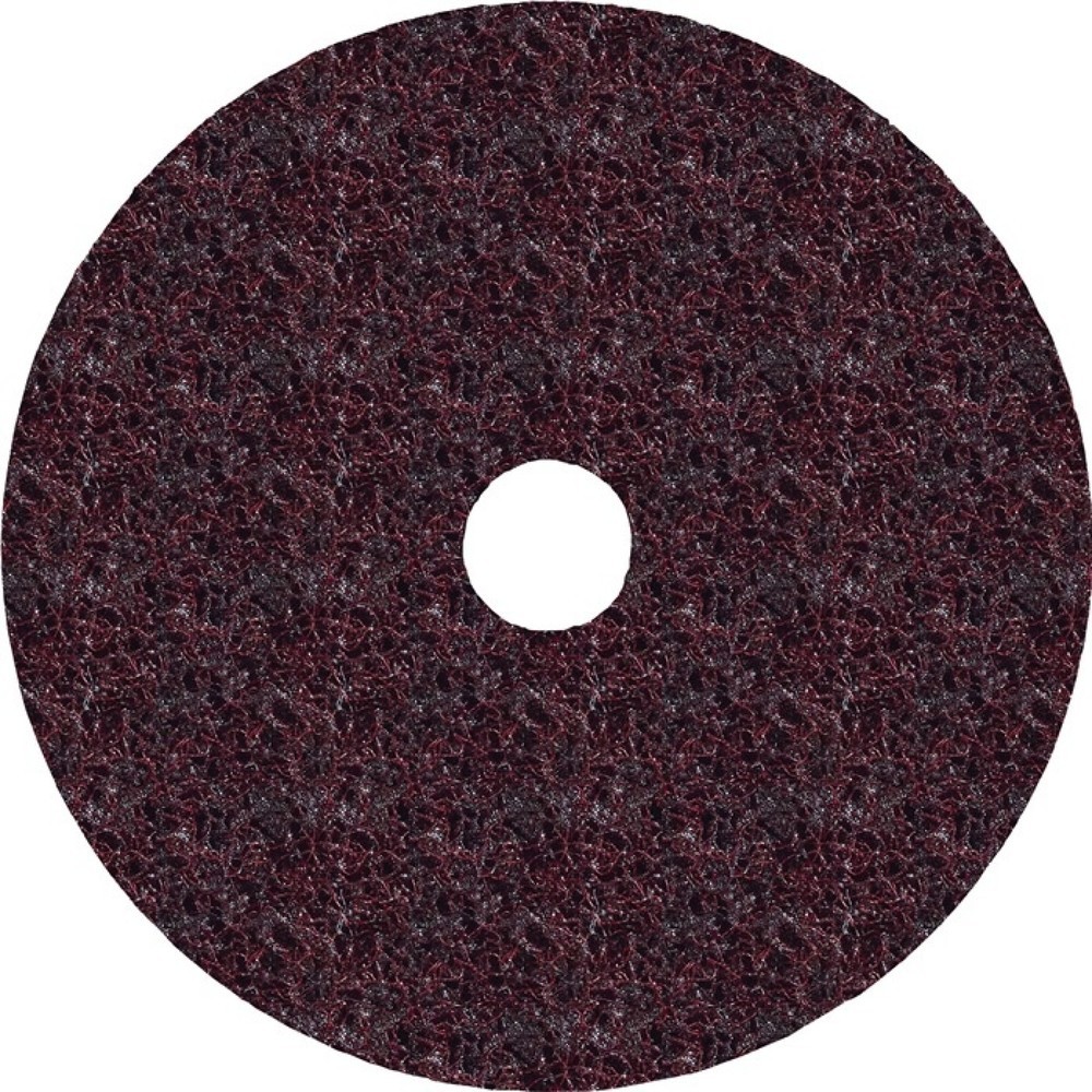 Produktabbildung Nr. 1: 3M™ Schleifvliesscheibe Scotch Brite™ SC-DH D.115mm very fine blau m.Zentrierung