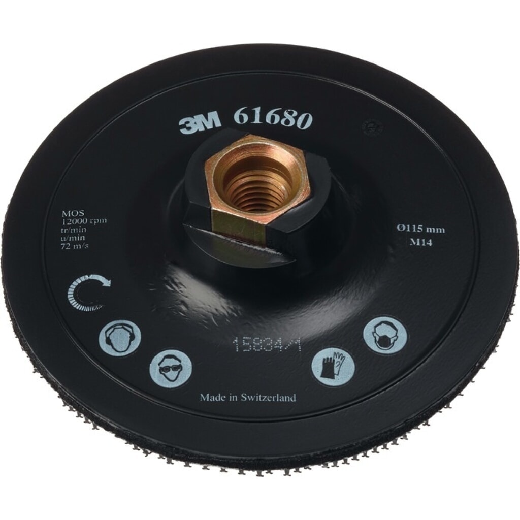 Produktabbildung: 3M™ Stützteller Scotch Brite™ DH-AC, Durchmesser 115 mm, M14