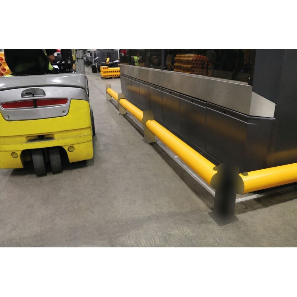 N° de l'image du produit 4 : A-SAFE eFlex Barrière de circulation en MEMAPLEX®, longeron - longueur 500 mm