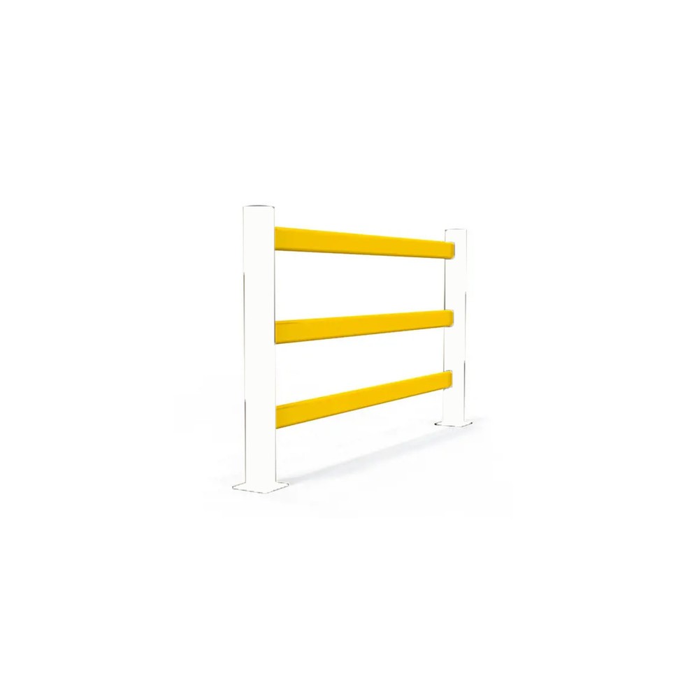 Product image: A-SAFE eFlex pedestrian barrier made from MEMAPLEX®, rail set – 3 x 500 mm length