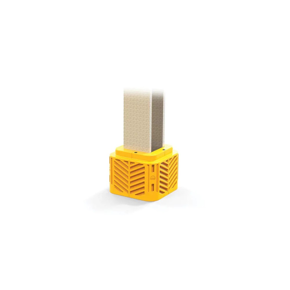 Product image: A-SAFE FlexiShield column guard made from MEMAPLEX® - column dimensions (WxD) 100x100 mm