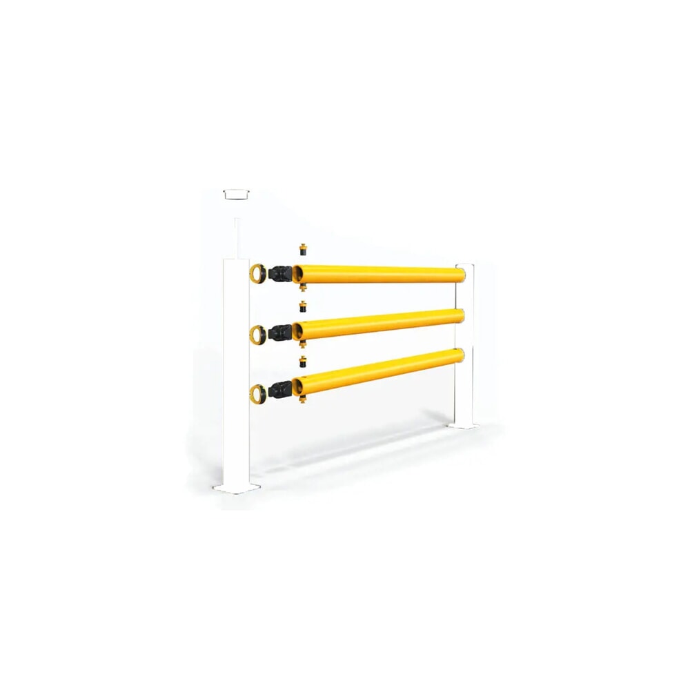 N° de l'image du produit 6 : A-SAFE iFlex Séparation de voies piétonnes en MEMAPLEX®, jeu de longerons - 3 x 600 mm de longueur