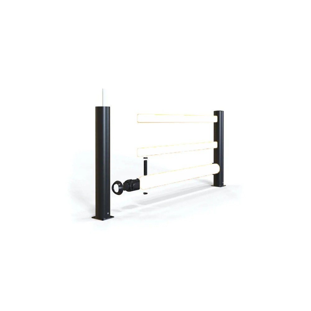 Produktabbildung Nr. 5: A-SAFE Endpfosten für Rammschutzgeländer eFlex+ aus MEMAPLEX®, Innen- und Außenbereich, HxB , HxT 456 x 180 mm