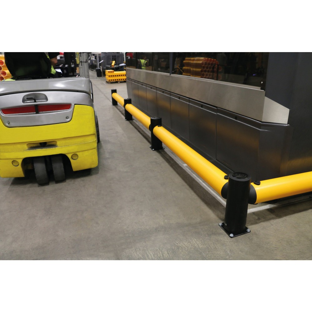 Product image no. 4: A-SAFE eFlex traffic barrier made from MEMAPLEX®, end post