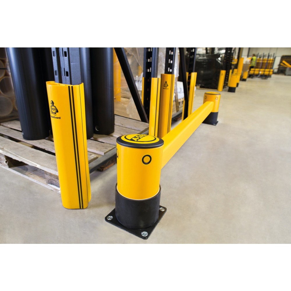 N° de l'image du produit 6 : Protection d'extrémité de rayonnage A-SAFE en MEMAPLEX®, simple - longueur 1 100 mm