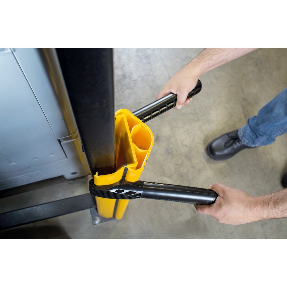 Product image no. 7: A-SAFE rack leg protector made from MEMAPLEX®, internal dimensions (WxD) 112 x 75 mm