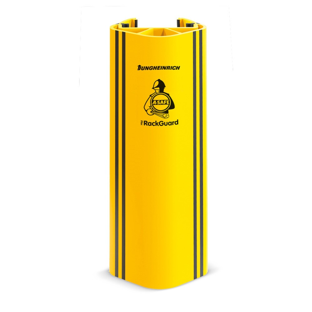 Termékkép: A-SAFE ütközésvédő MEMAPLEX® anyagból készült RackGuard állványokhoz, belső méretek HxSzxMé 600 x 85 x 80 mm