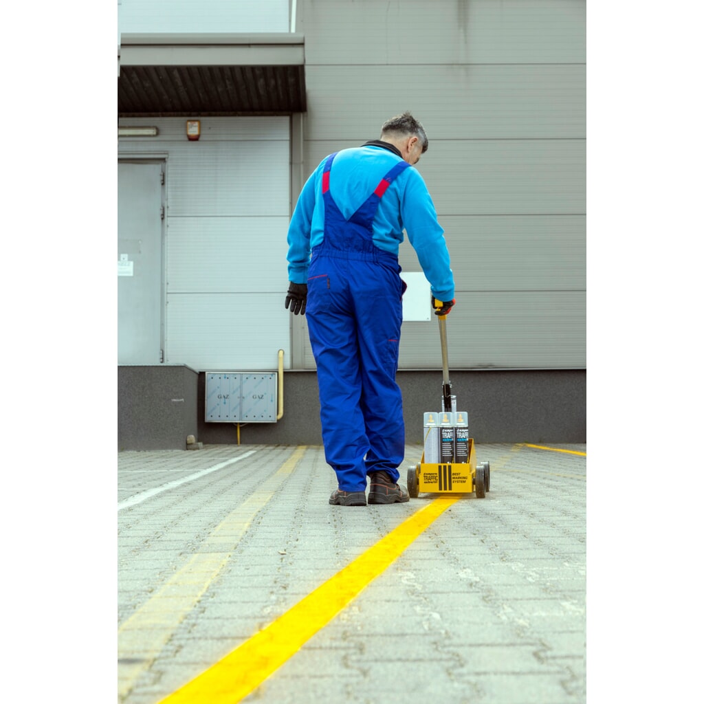 A.M.P.E.R.E. Bodenmarkierer Smart Striper®, gelb Produktabbildung Nr. 3: A.M.P.E.R.E. Bodenmarkierer Smart Striper®, gelb