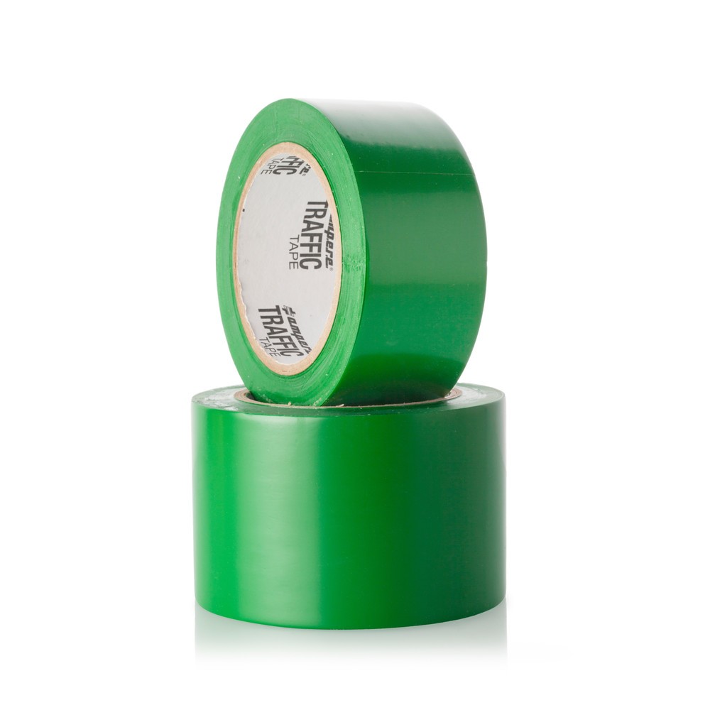 Produktabbildung Nr. 2: A.M.P.E.R.E. Bodenmarkierungsband Traffic Tape Standard, Breite 50 mm, Stärke 0,15 mm, Länge 33 m, grün
