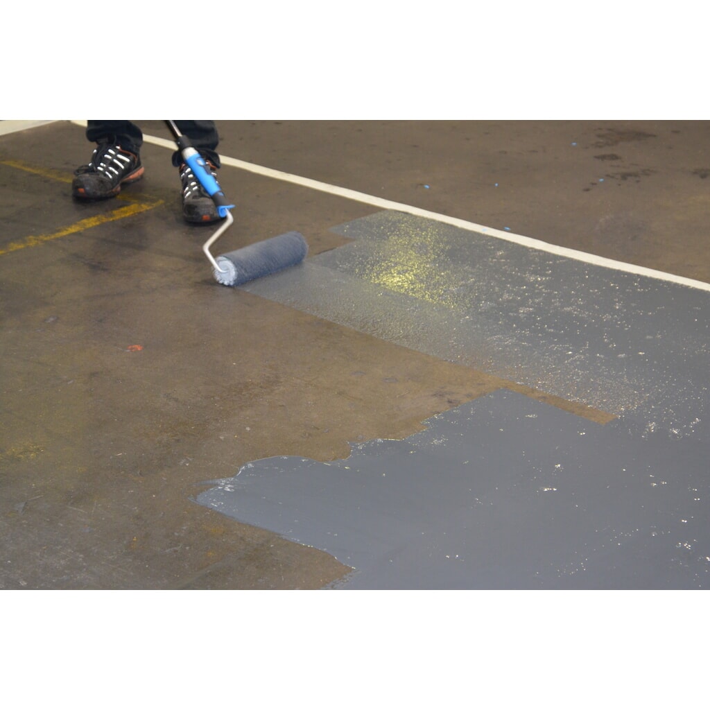 Produktabbildung Nr. 2: A.M.P.E.R.E. Bodenmarkierungsfarbe Traffic Floor Paint, 5 l, gelb