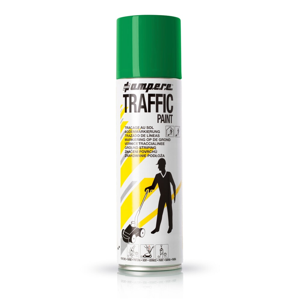 Produktabbildung: A.M.P.E.R.E. Markierfarbe TRAFFIC 0,5 l, grün