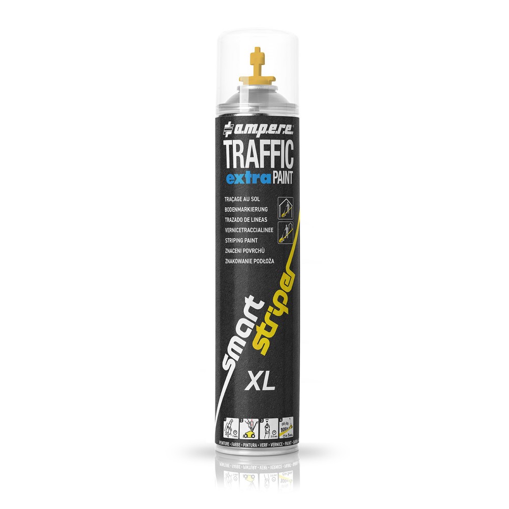 Produktabbildung: A.M.P.E.R.E. Markierfarbe TRAFFIC extra Paint® XL 0,75 l, orange