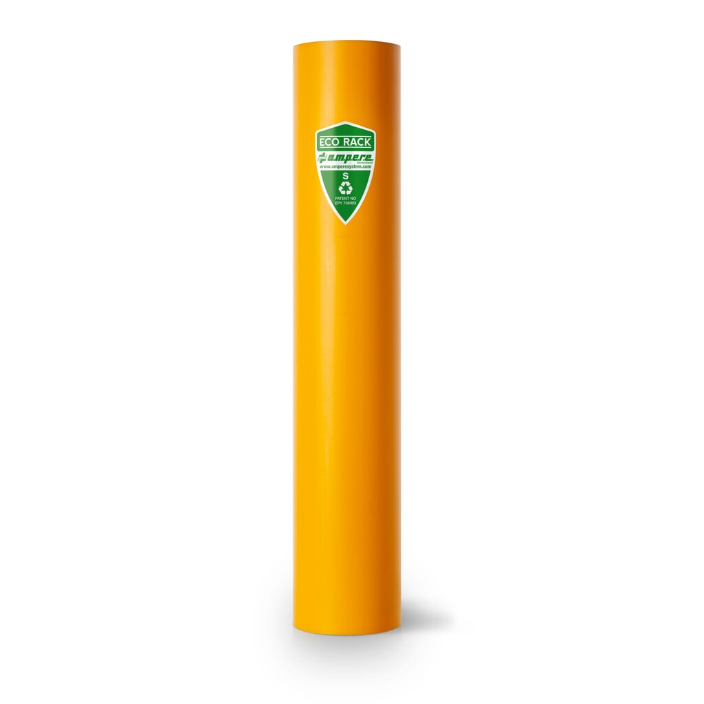 A.M.P.E.R.E. Anfahrschutz für Regale Eco Rack, aus Kunststoff, Modell S, Innenmaß HxB 600 x 70-87 mm Produktabbildung: A.M.P.E.R.E. Anfahrschutz für Regale Eco Rack, aus Kunststoff, Modell S, Innenmaß HxB 600 x 70-87 mm