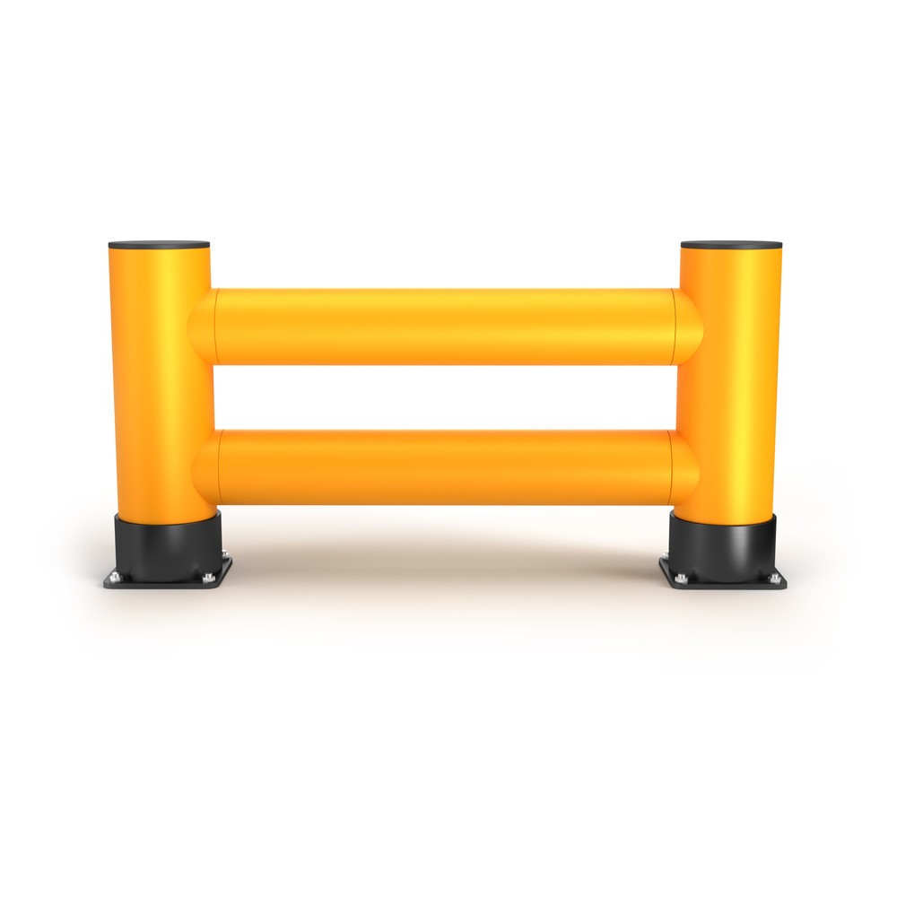 Produktabbildung Nr. 8: A.M.P.E.R.E. Regalendschutz Rack Mammut®, Doppelplanke, Länge 1.200 mm