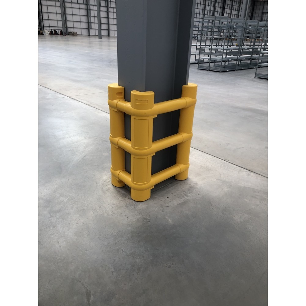 Produktabbildung Nr. 2: A.M.P.E.R.E. Säulen-Anfahrschutz Universal Rack Mammut®, zuschneidbar, Höhe 1.000 mm, für Säulenmaße BxT 200 x 200 mm