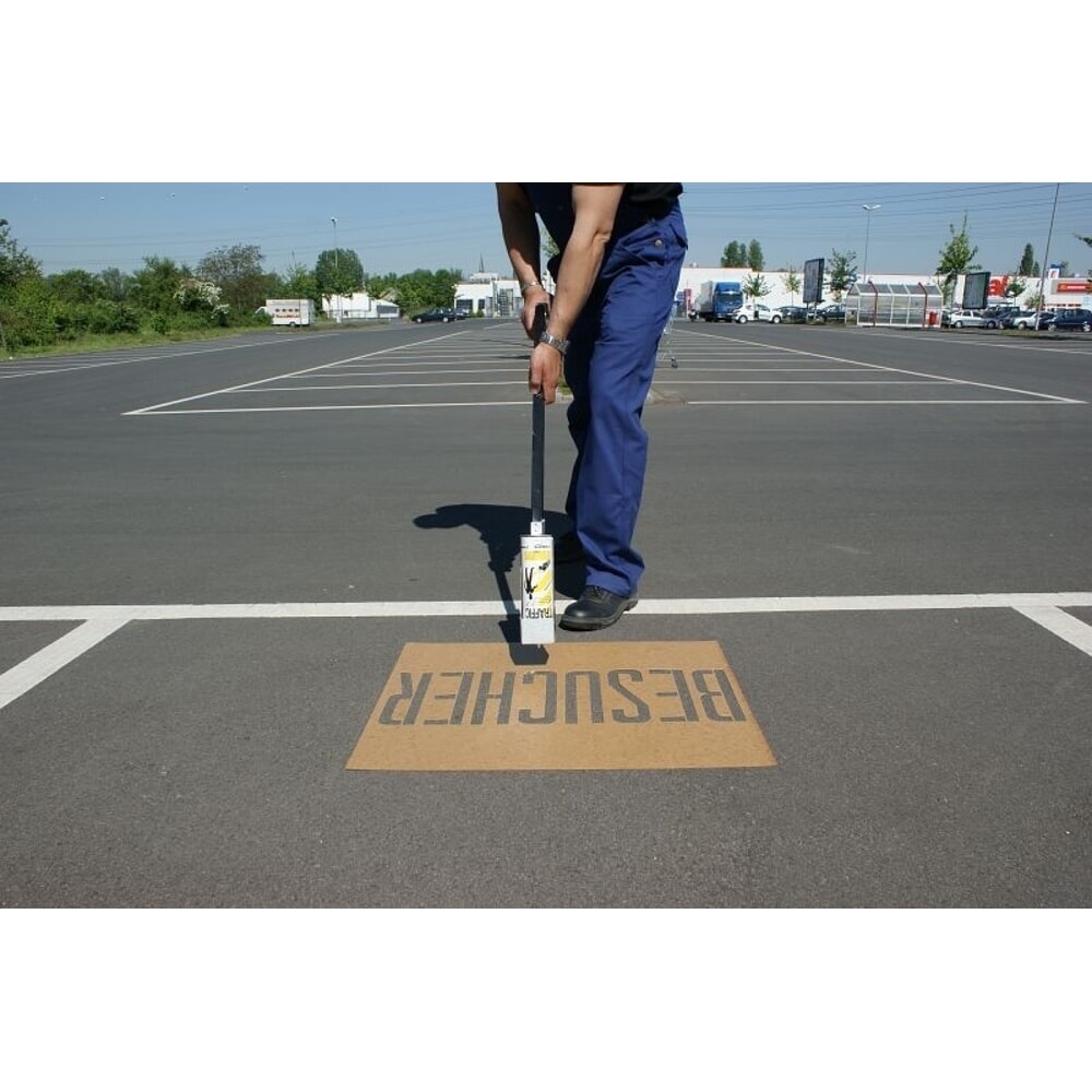 Immagine del prodotto n. 3: A.M.P.E.R.E. Set stencil per delimitazione parcheggi