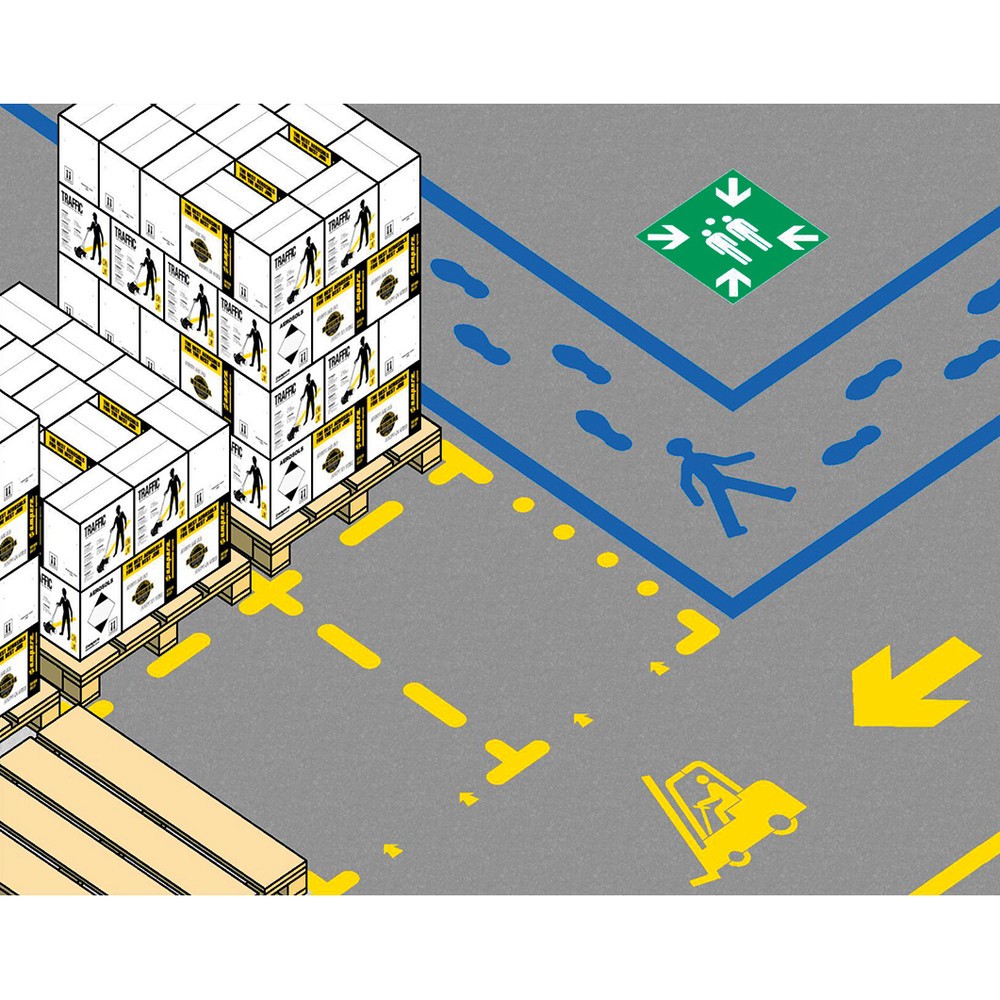 Zdjęcie produktu nr 2: A.M.P.E.R.E. Zestaw szablonów do oznaczania miejsc parkingowych