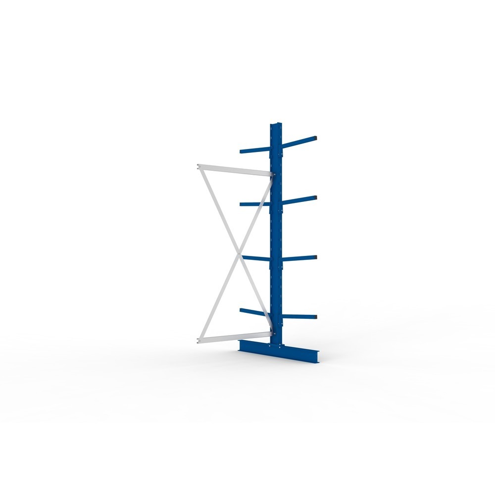 Product afbeelding: Aanbouwelement draagarmstelling META, dubbelzijdig, draagvermogen per arm 175 kg, hxbxd 2.500 x 1.030 x 1.220 mm