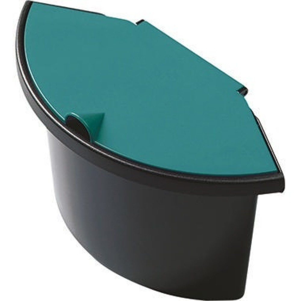 Produktabbildung: helit Abfalleinsatz H6106093 2Liter f. H 61052/H 61057/H 61058 sw/gn