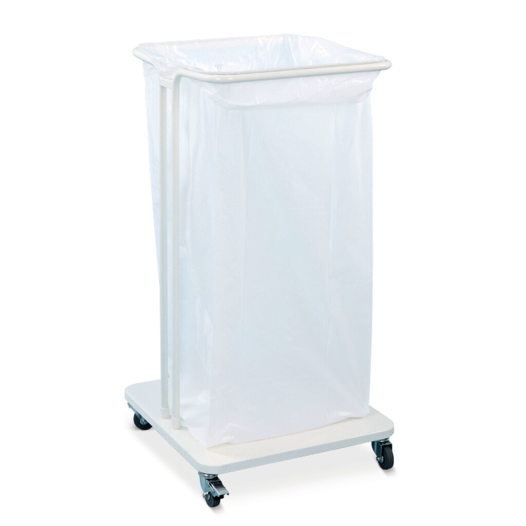 Produktabbildung Nr. 3: Abfallsackständer Premium 40 Liter, mit Rollen, offen