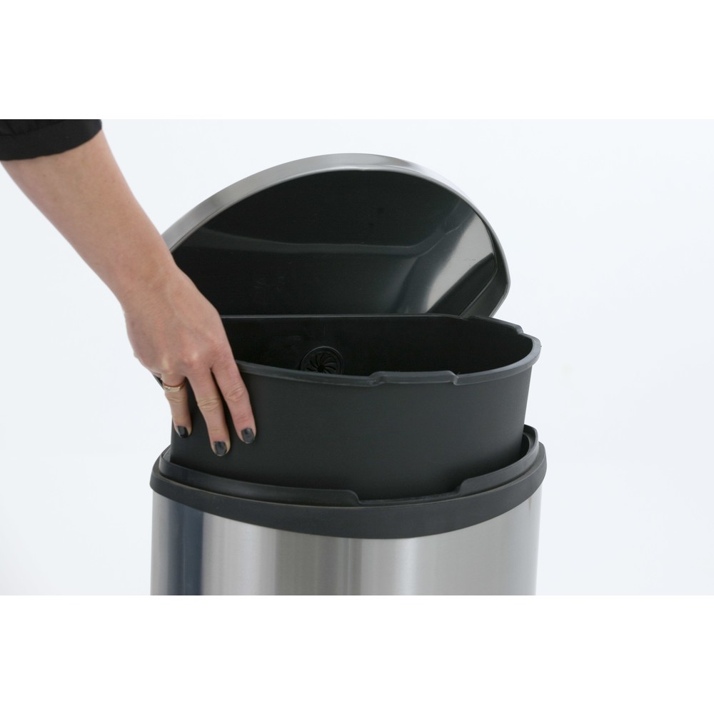 Produktabbildung Nr. 4: Abfallsammler Shell Bin, 30 l, Edelstahl