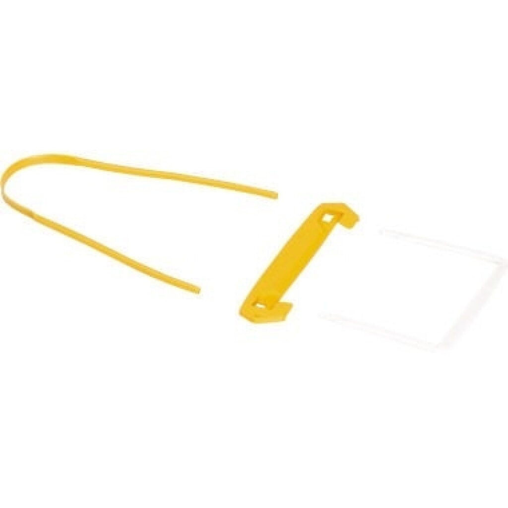 Produktabbildung: Bankers Box Abheftbügel Tube Clip 1189101 gelb 100 St./Pack.