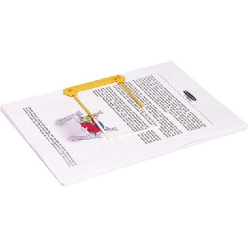 Produktabbildung Nr. 3: Bankers Box Abheftbügel Tube Clip 1189101 gelb 100 St./Pack.