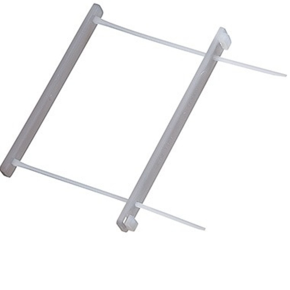 Produktabbildung: Leitz Abheftbügel 60780003 60mm Deckschiene PP tr