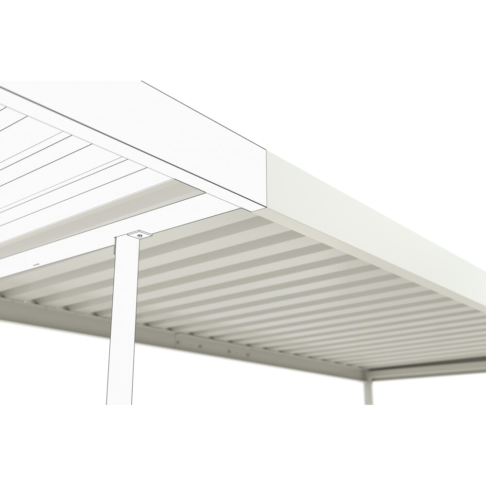 N° de l'image du produit 4 : Abri VARIO, 1 côté, ME, HxlxP 2 350 x 4 300 x 2 200 mm