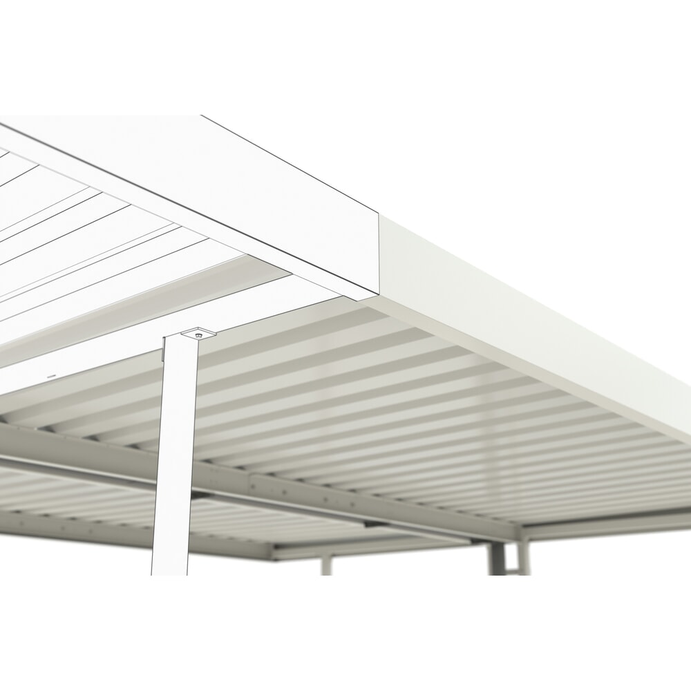 N° de l'image du produit 5 : Abri VARIO, 2 côté, ME, HxlxP 2 350 x 4 300 x 4 400 mm
