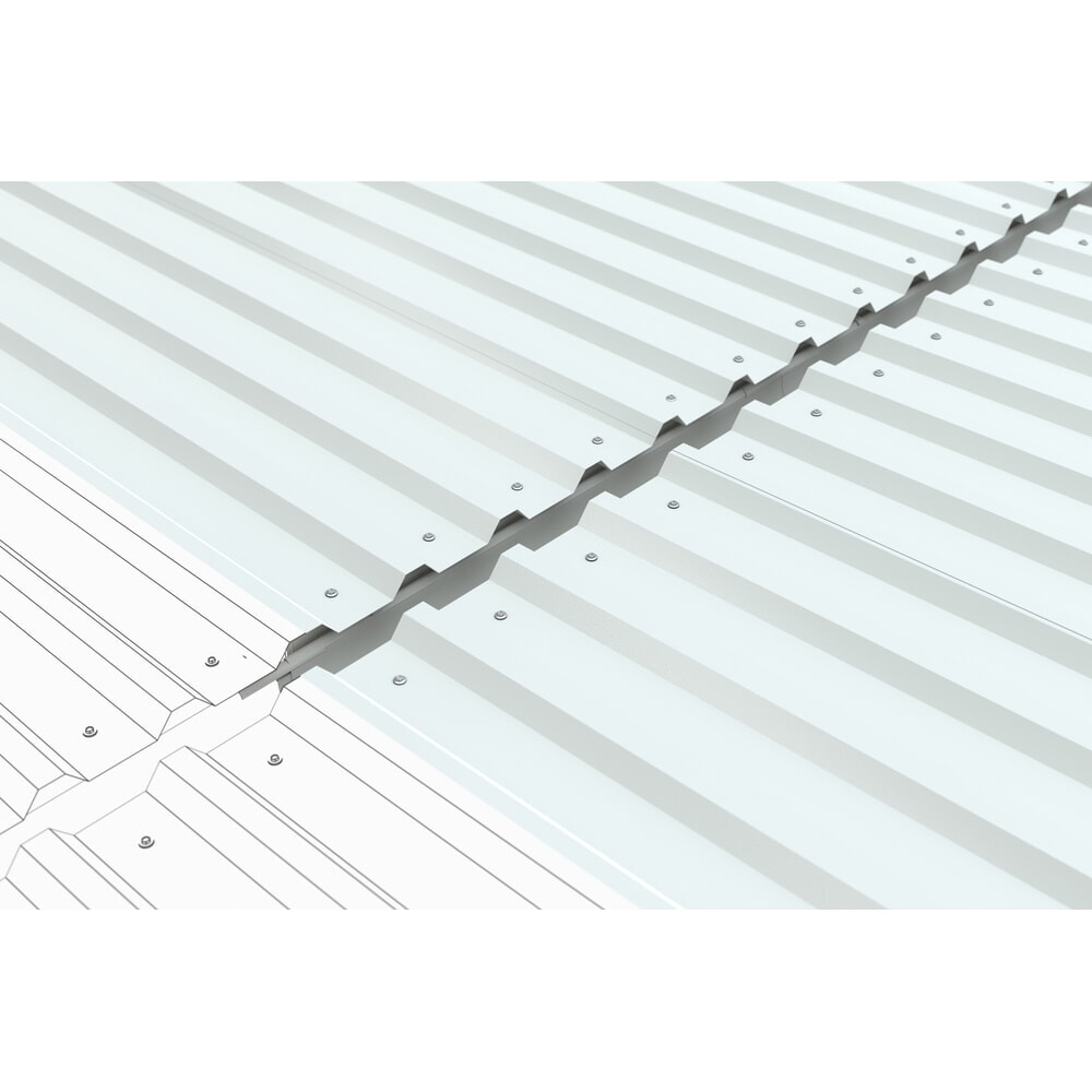 N° de l'image du produit 6 : Abri VARIO, 2 côté, ME, HxlxP 2 350 x 4 300 x 4 400 mm