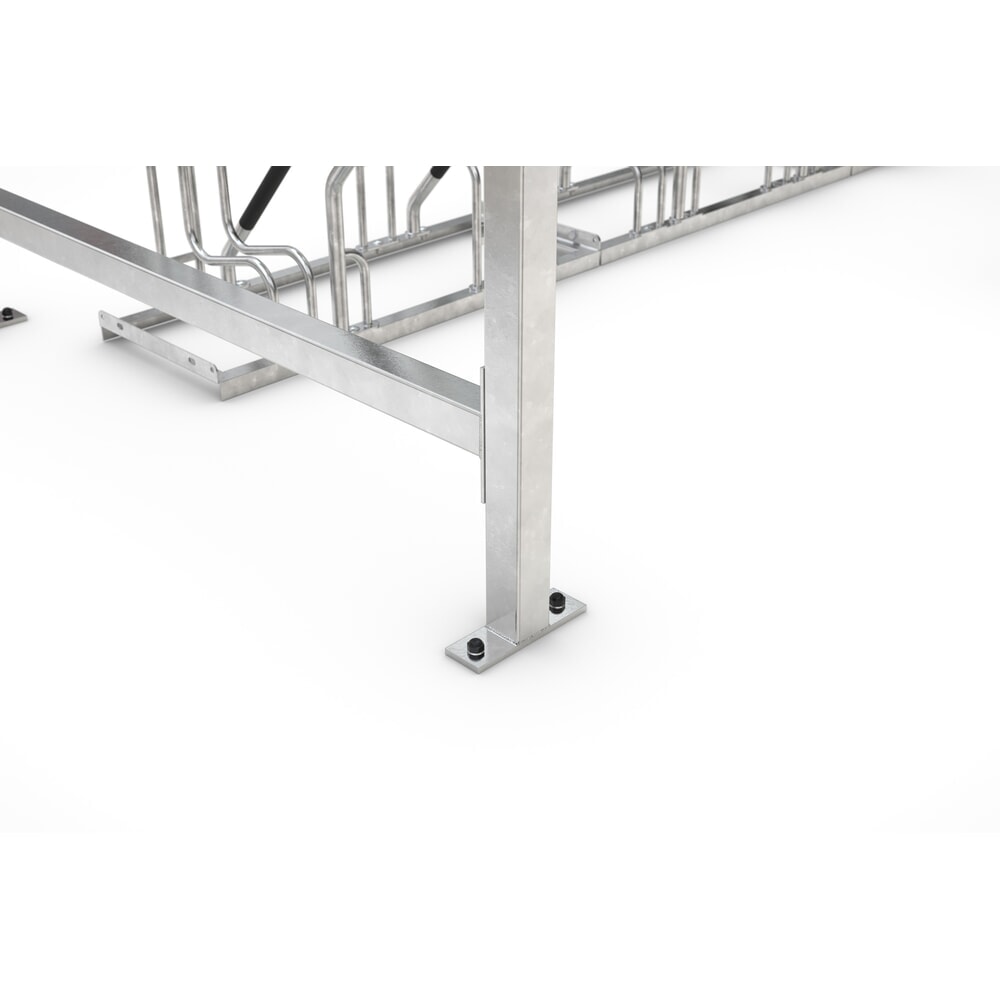 N° de l'image du produit 2 : Abri wsm®, 1 côté, module de base, H x l x P 2 360 x 2 250 x 2 200 mm, galvanisé